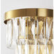 Canada LED 8 inch Satin Brass Wall Sconce Wall Light